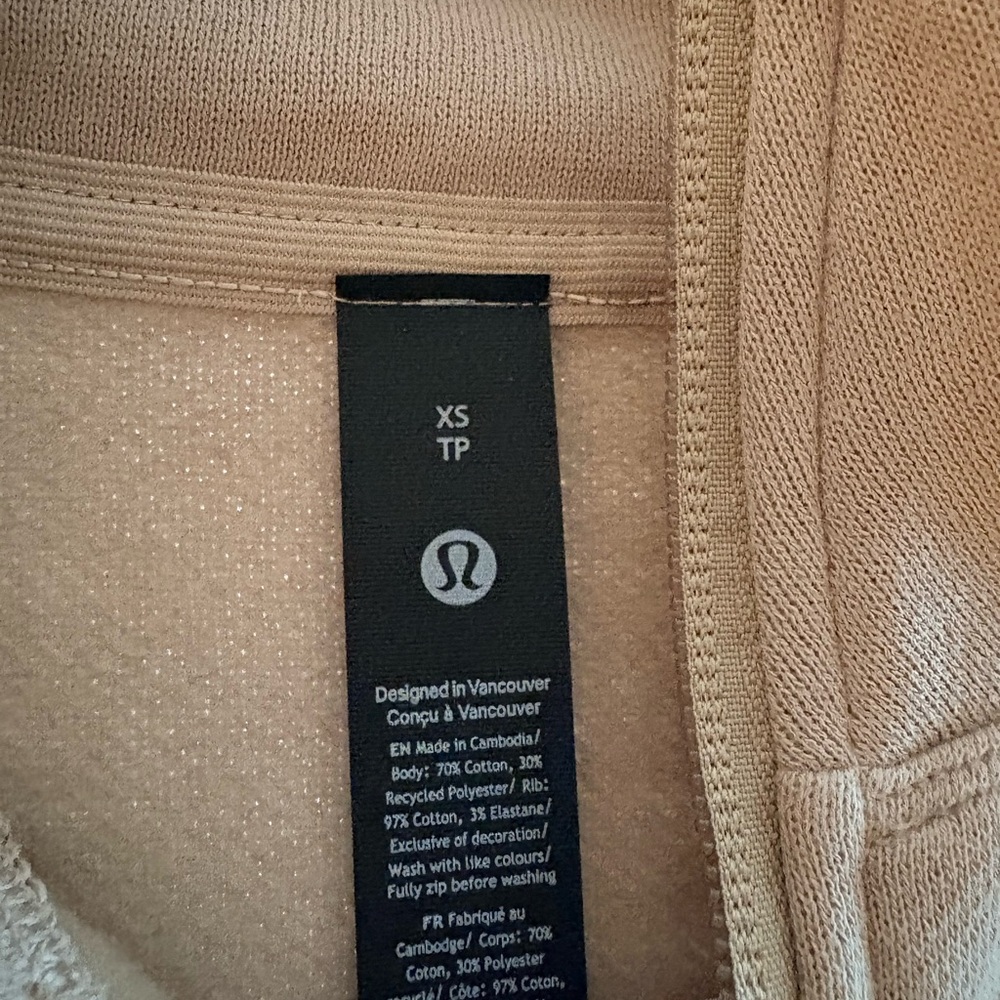 Men's lululemon Steady State Half Zip - Warm Ash Grey - Picture 4 of 5